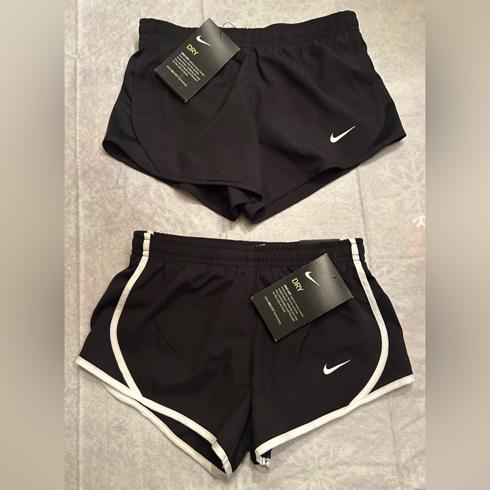 (Sold) Nike Little Girls Dri-Fit Running Shorts (Size XS 4/5) NWT’s 2 PAIRS